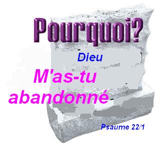 Pourquoi ? bienvenue