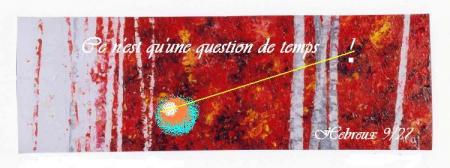 Ce n'est qu'une question de temps ! bonjour