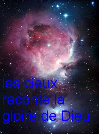La gloire de Dieu bonjour Bienvenue 