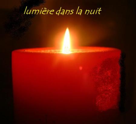 Lumi�re dans la nuit . bienvenue 