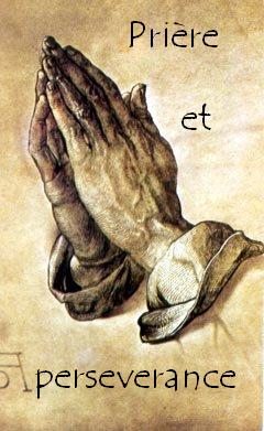 Pri�re et perseverance : bonjour Bienvenue