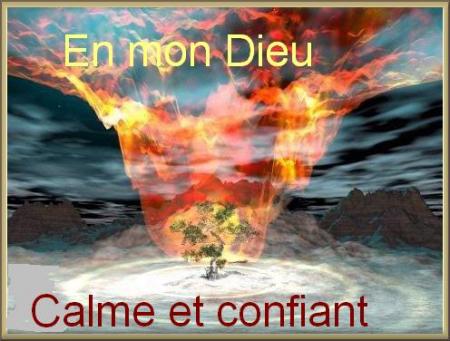 Rester calme et confiant bonjour Bienvenue 