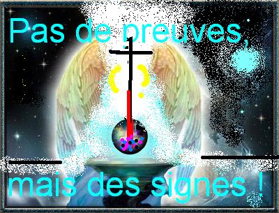 pas de preuves mais des signes bonjour  Bienvenue 