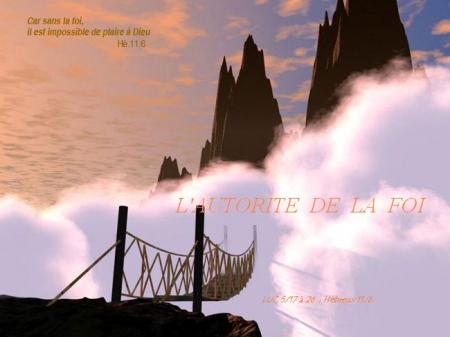 IL est impossible de dissocier la foi  ? Bienvenue
