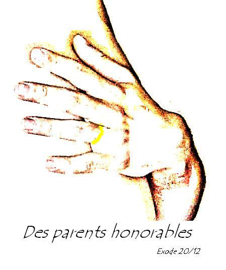 Des parents horanorables bienvenue