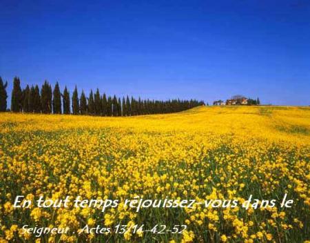 REjouissez-vous, Le Seigneur bienvenue