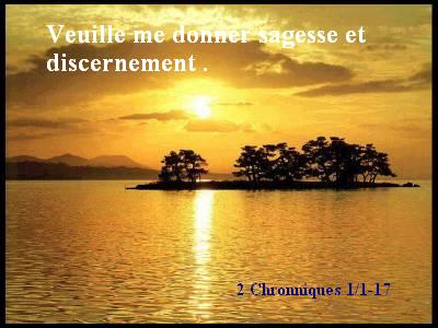 Veuille me donner sagesse et discernement bienvenue
