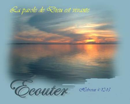 La parole de Dieu est vivante bonjour