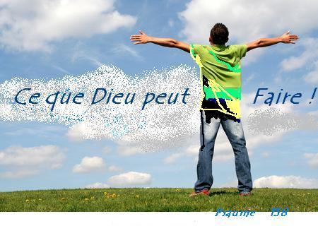 Ce que Dieu peut faire  bienvenue 