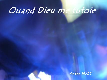 Quand Dieu me tutoie bienvenue